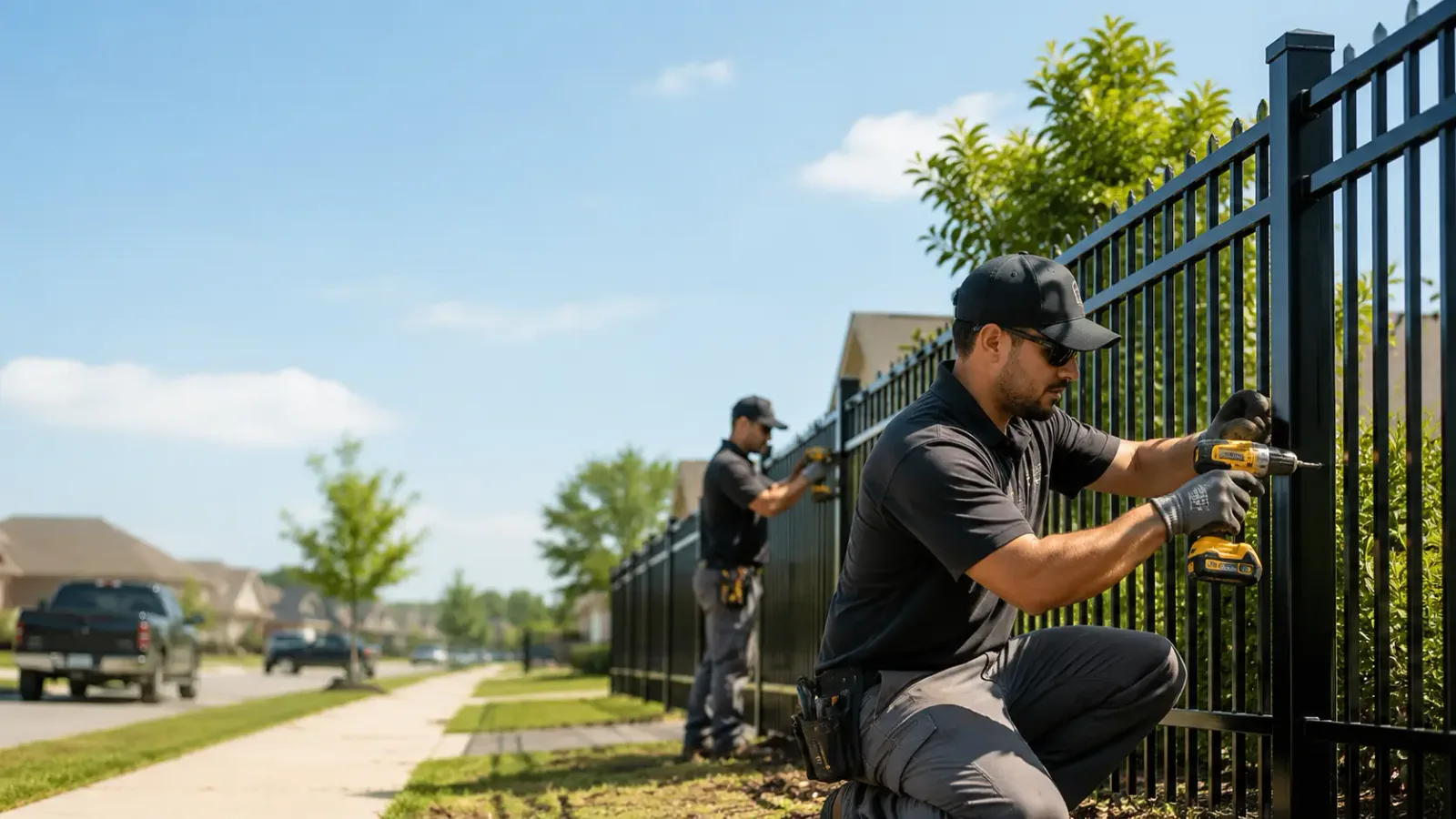 Metal Fence Installation in Lake Fork, IL